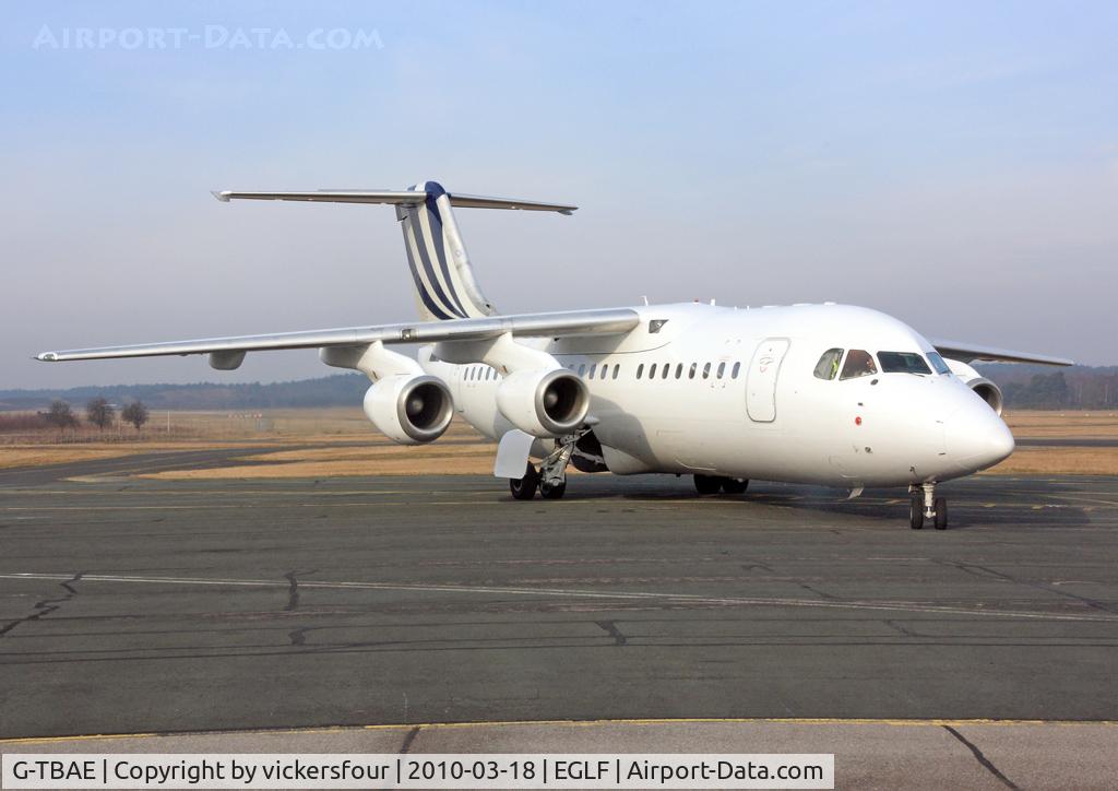 G-TBAE, 1983 British Aerospace BAe.146-200 C/N E2018, BAE Systems Corporate Air Travel