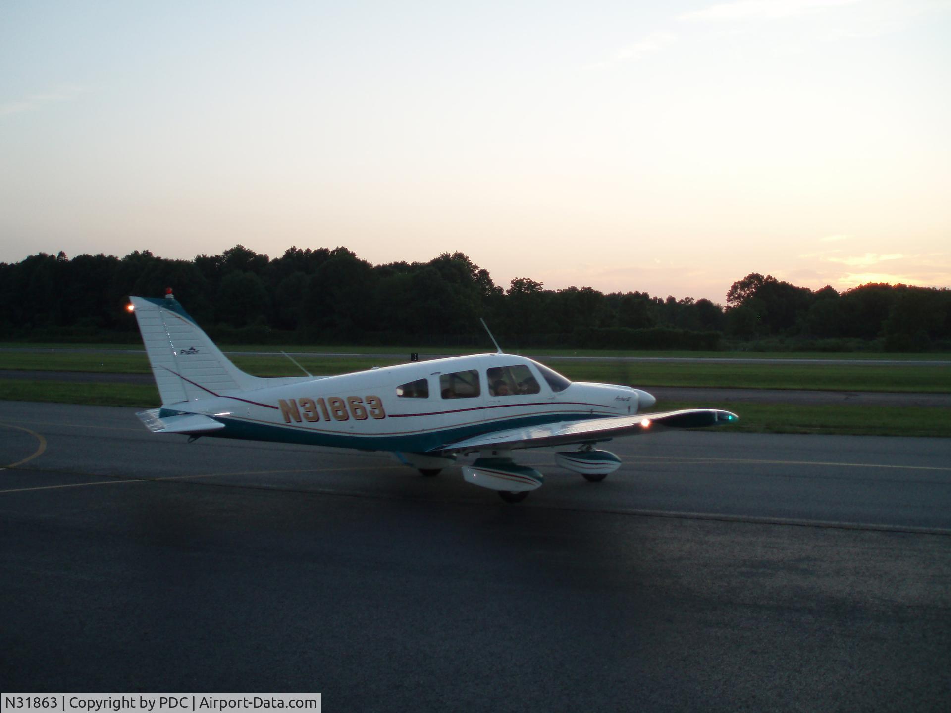 N31863, 1978 Piper PA-28-181 C/N 28-7890482, PDC