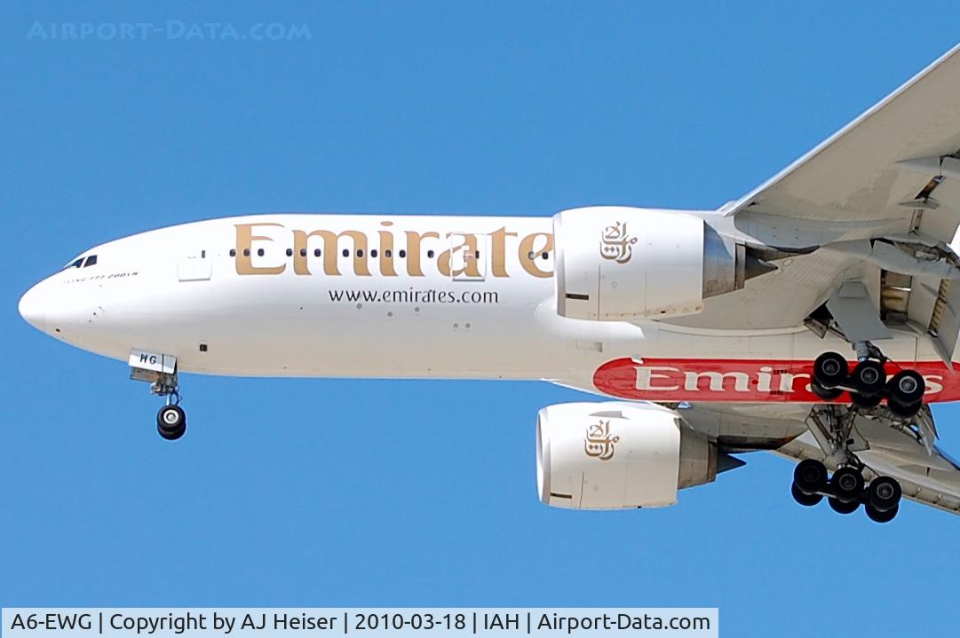 A6-EWG, 2008 Boeing 777-21H/LR C/N 35578, UAE211 from DXB