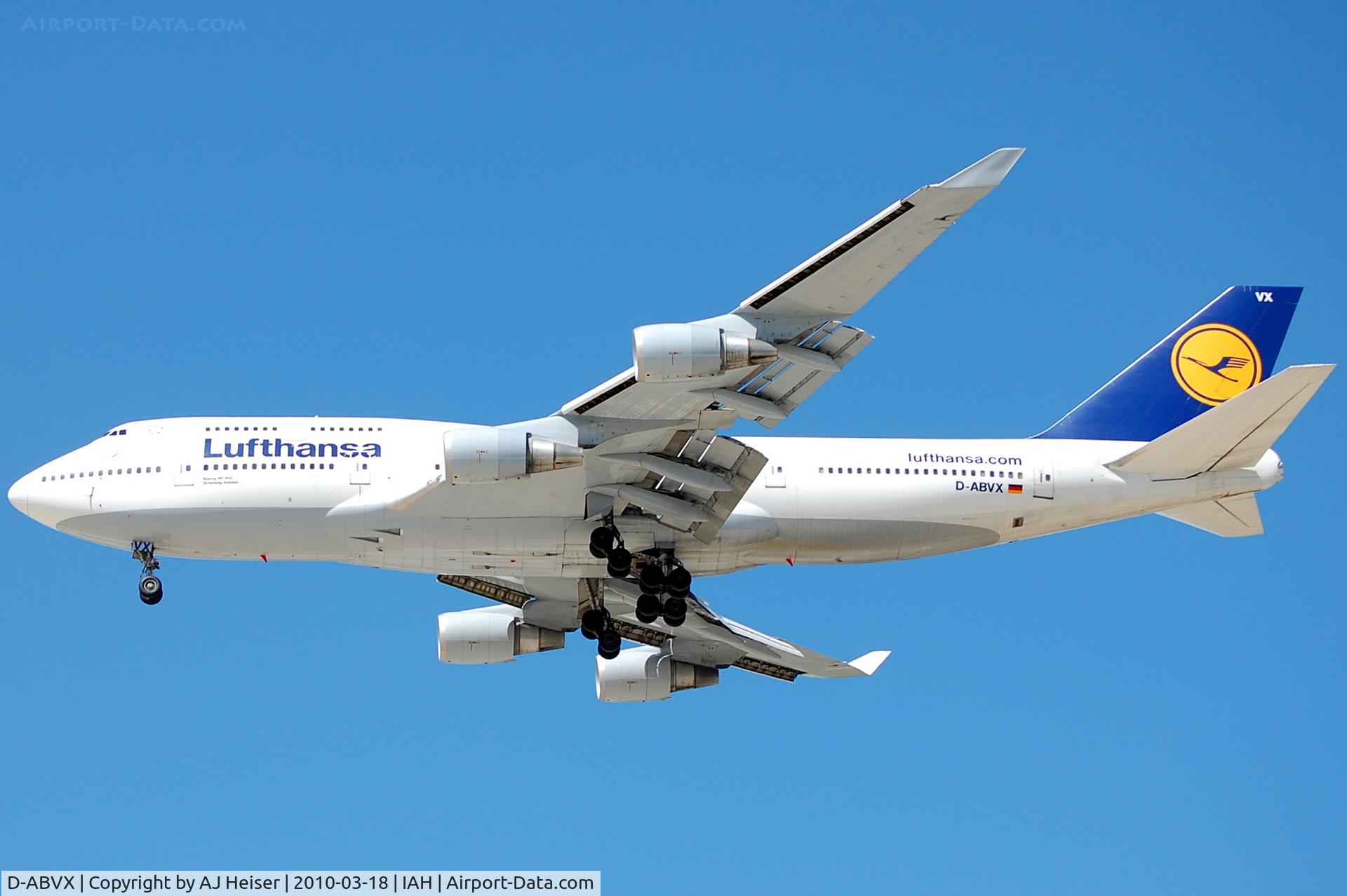 D-ABVX, 1999 Boeing 747-430 C/N 29868, DLH440 from FRA