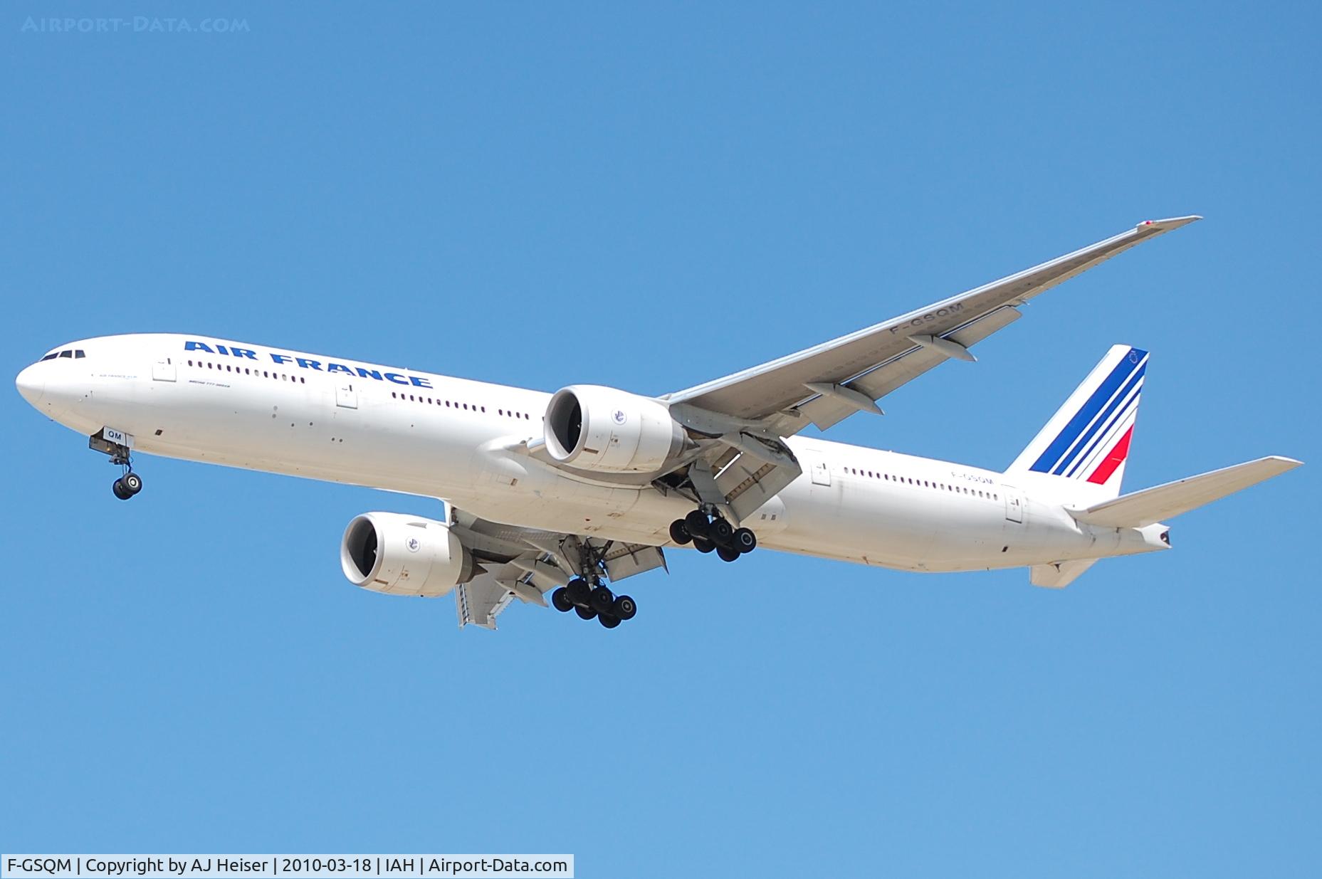 F-GSQM, 2006 Boeing 777-328/ER C/N 32848, AFR636 from CDG
