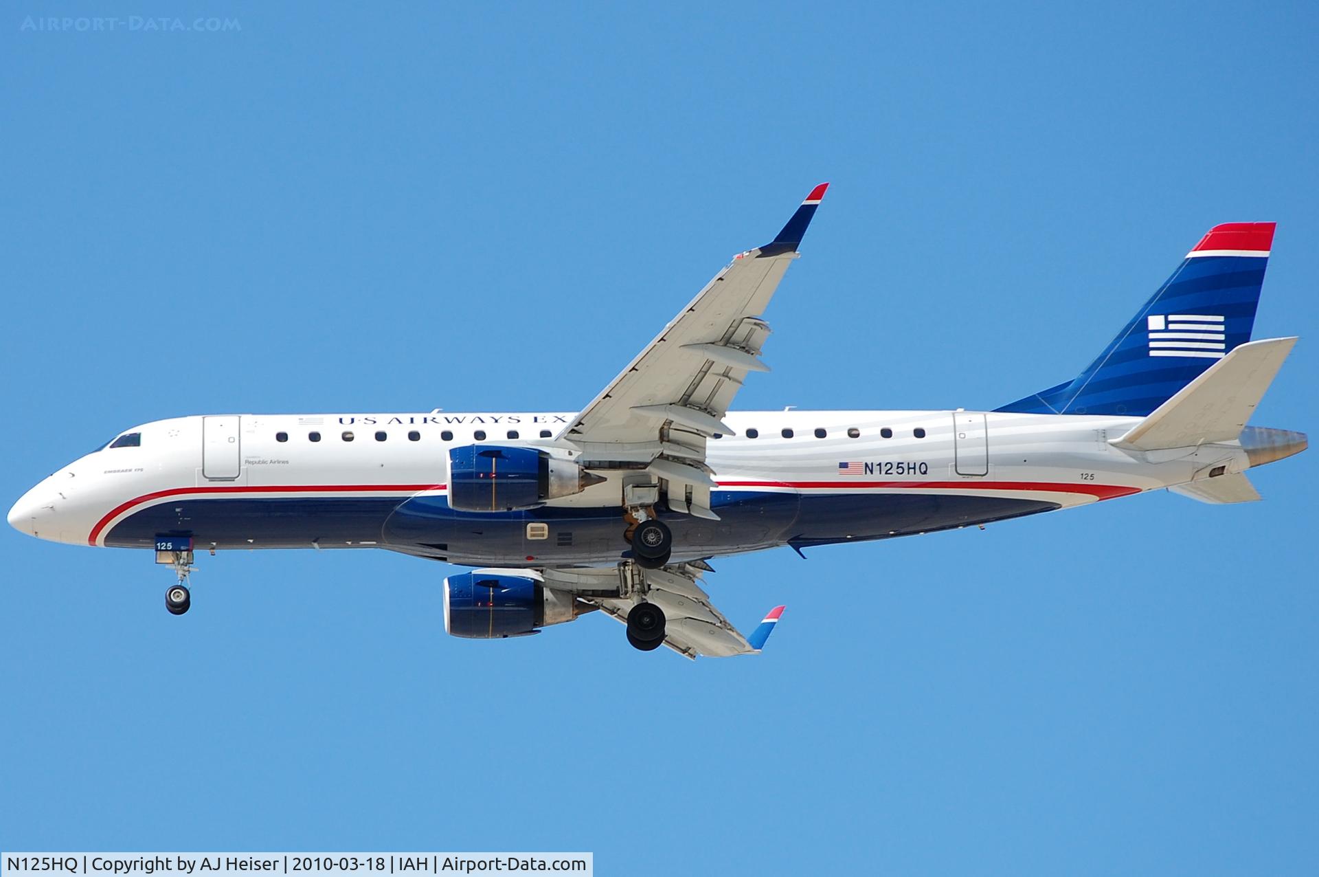 N125HQ, 2007 Embraer 175LR (ERJ-170-200LR) C/N 17000202, RPA3257 from PHL