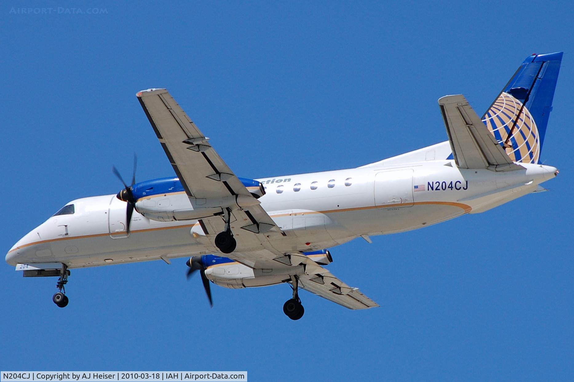 N204CJ, Saab 340B C/N 340B-204, CJC9501 from LCH