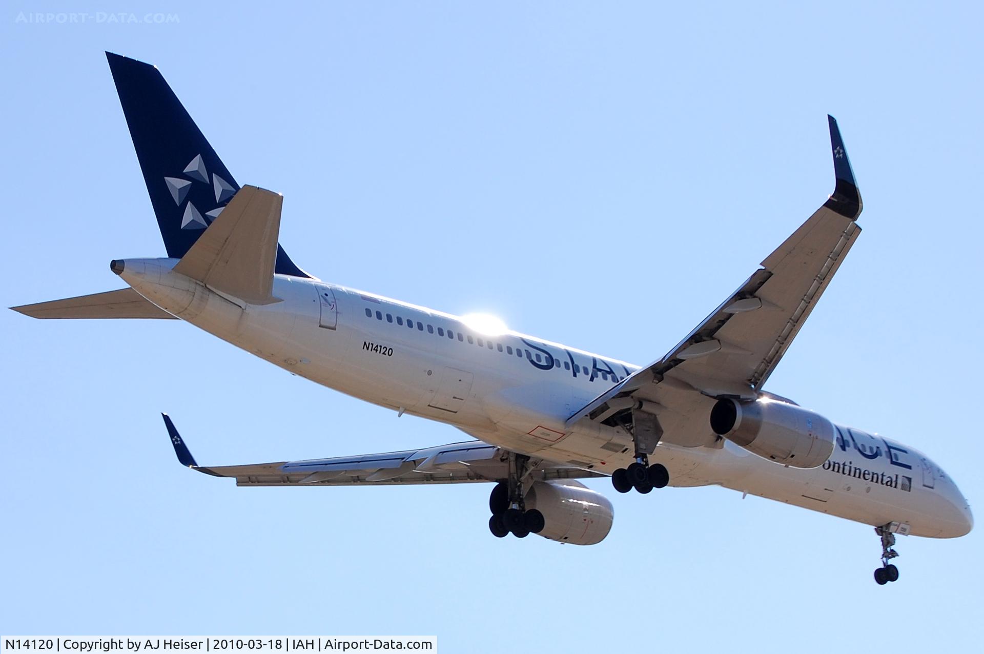 N14120, 1997 Boeing 757-224 C/N 27562, COA23 from EWR