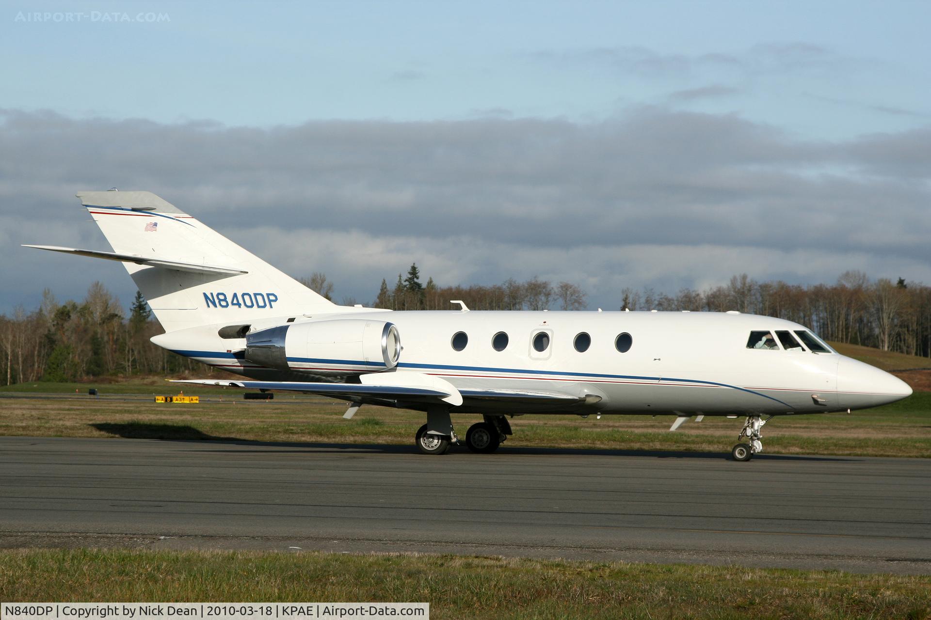 N840DP, Dassault Falcon (Mystere) 20F-5 C/N 381, KPAE