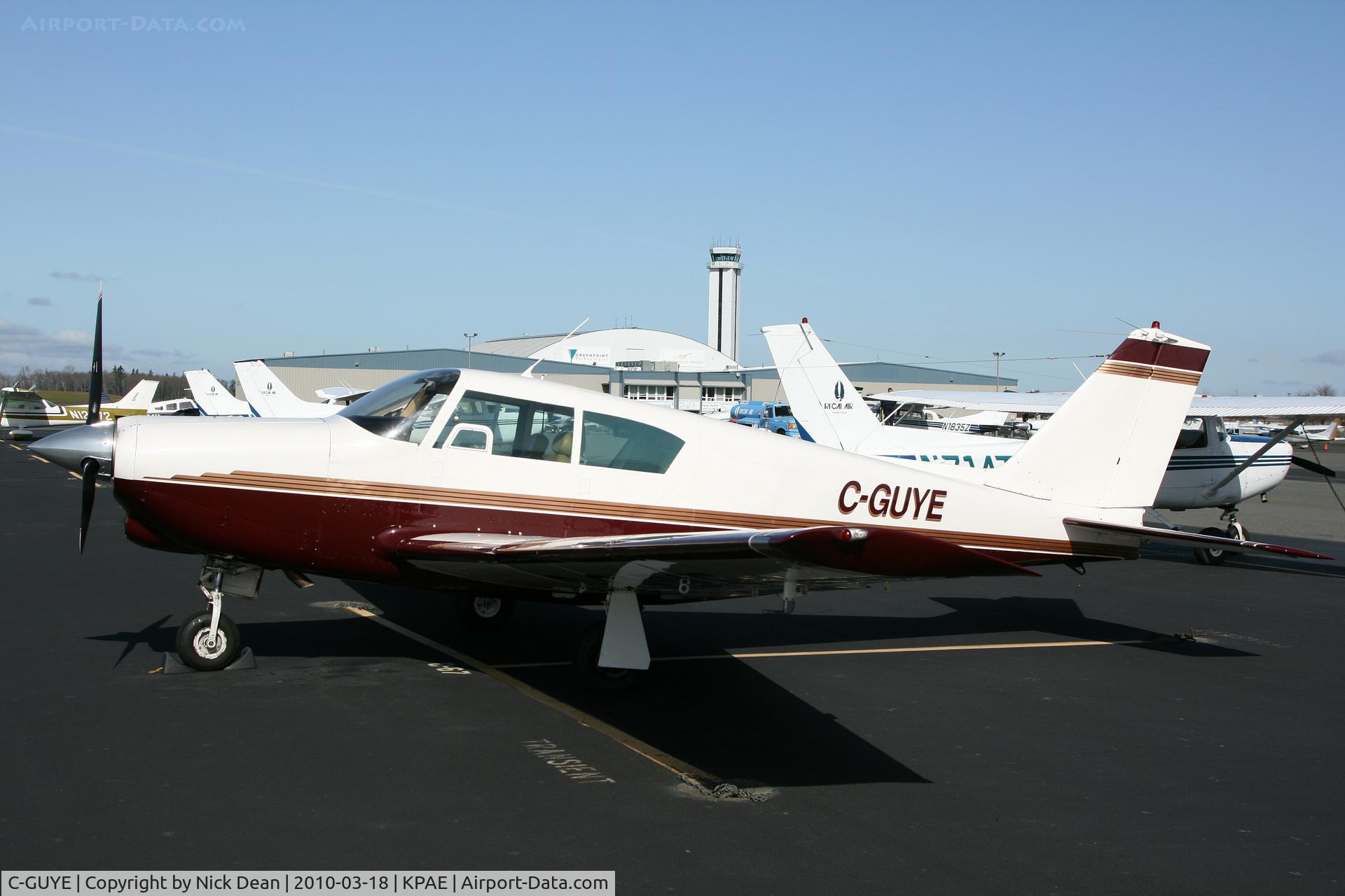 C-GUYE, 1960 Piper PA-24-250 Comanche C/N 24 1760, KPAE
