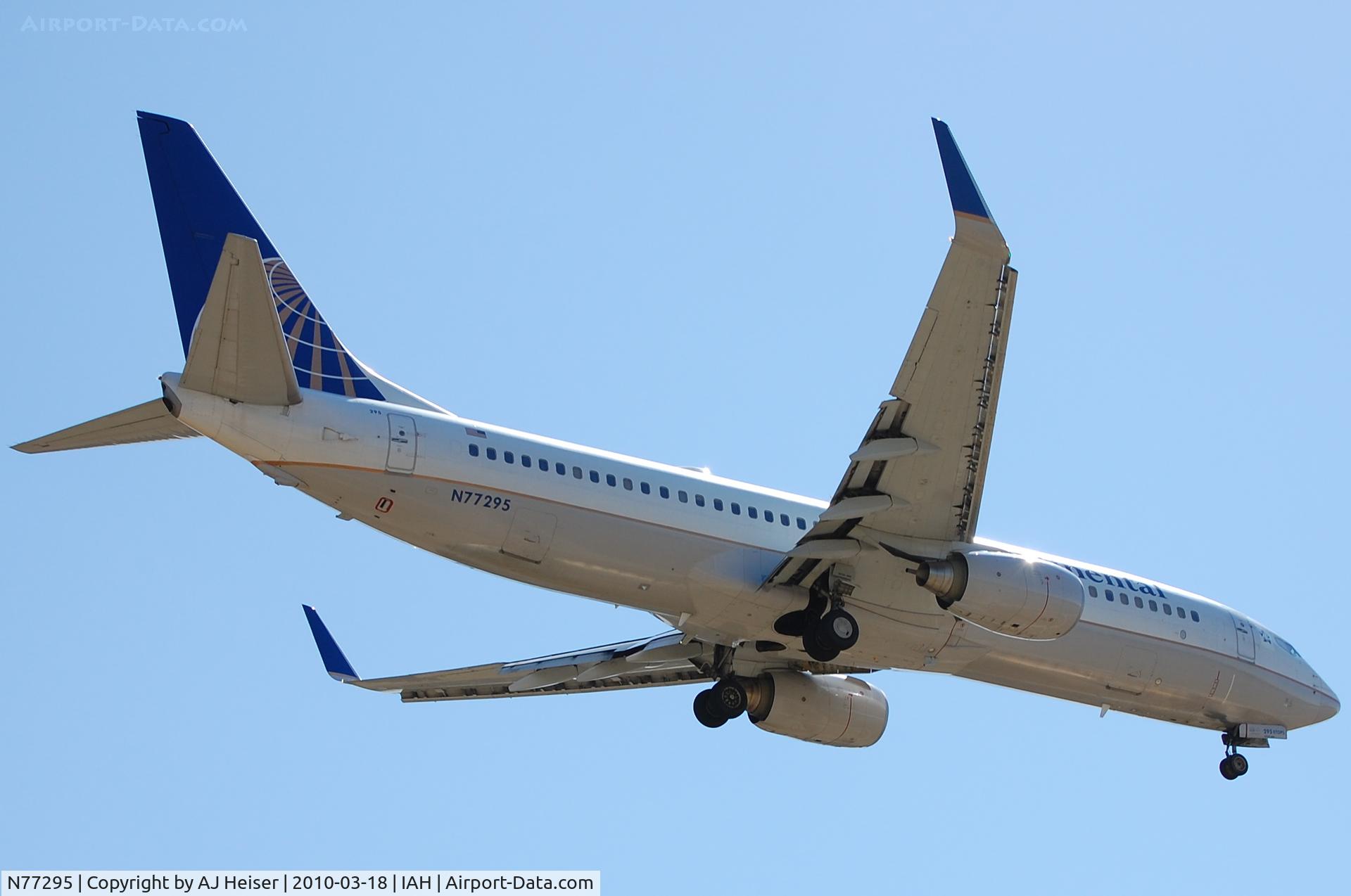 N77295, 2005 Boeing 737-824 C/N 34001, COA763 from SAP