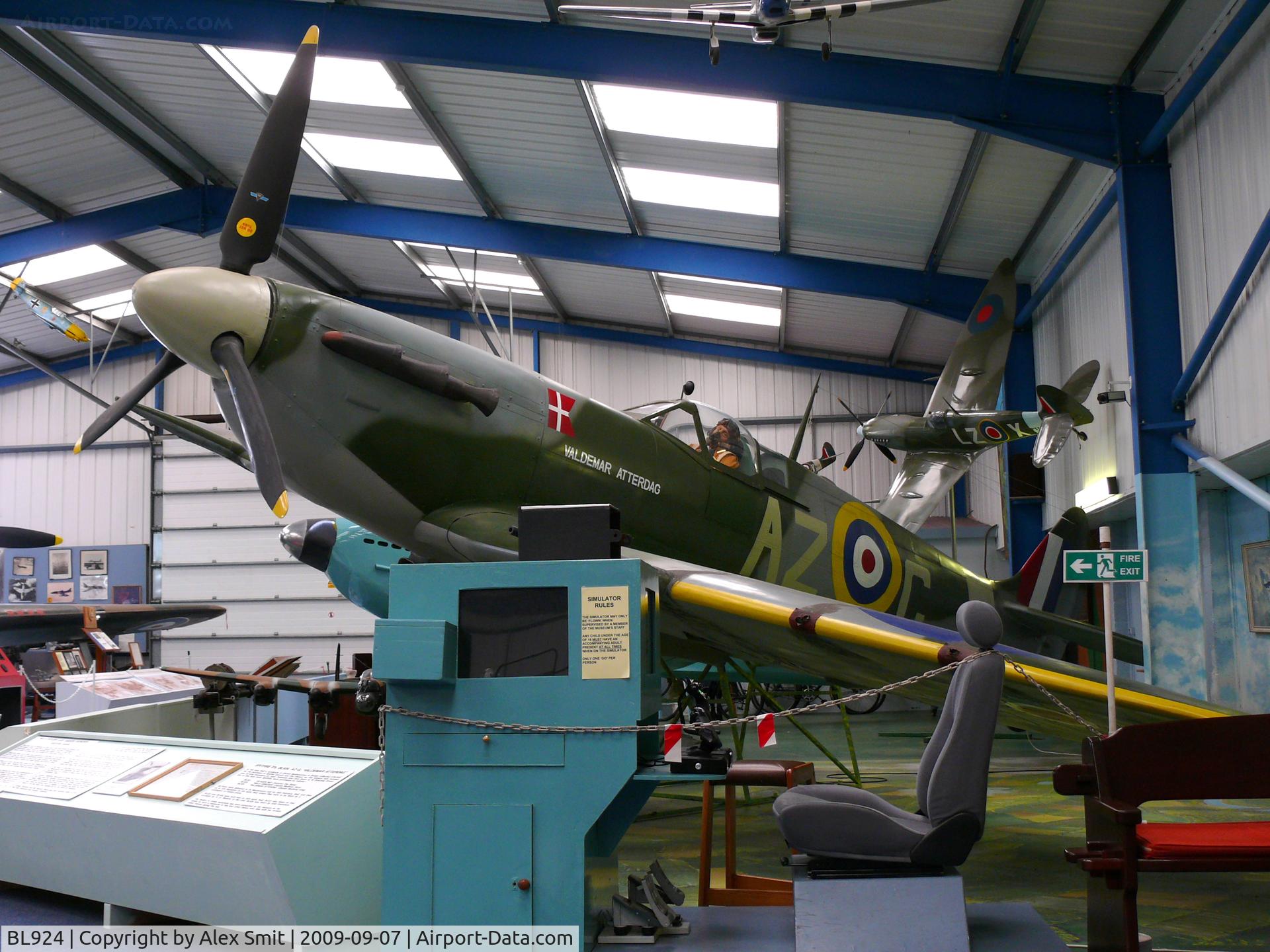 BL924, Supermarine Spitfire Replica C/N BAPC.242, Supermarine Spitfire MK.VB BL942/AZG Royal Air Force replica