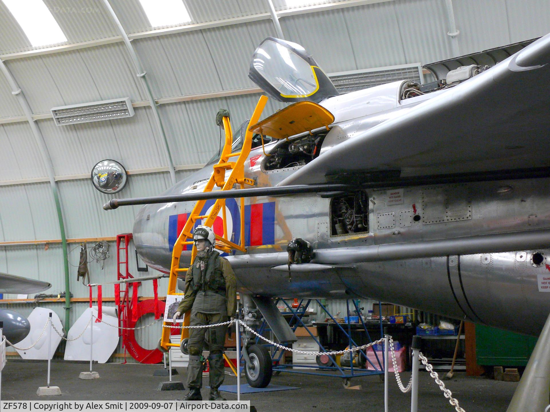 ZF578, 1968 English Electric Lightning F.53 C/N 95275, English Electric Lightning F6 XR753/A Royal Air Force