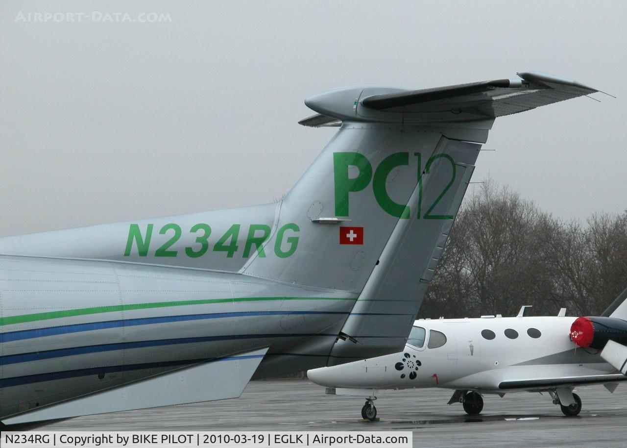 N234RG, 2003 Pilatus PC-12/45 C/N 520, VISITING PC12