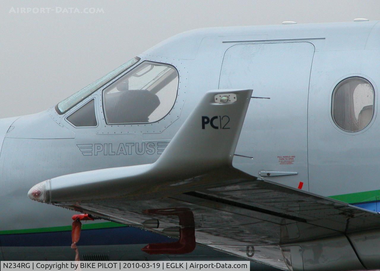 N234RG, 2003 Pilatus PC-12/45 C/N 520, VISITING PC12