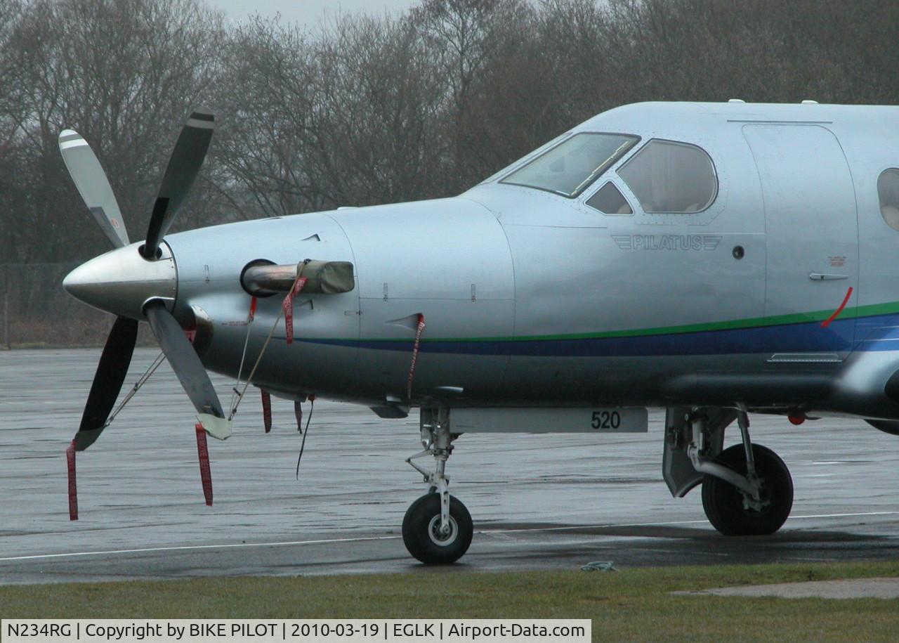 N234RG, 2003 Pilatus PC-12/45 C/N 520, VISITING PC12