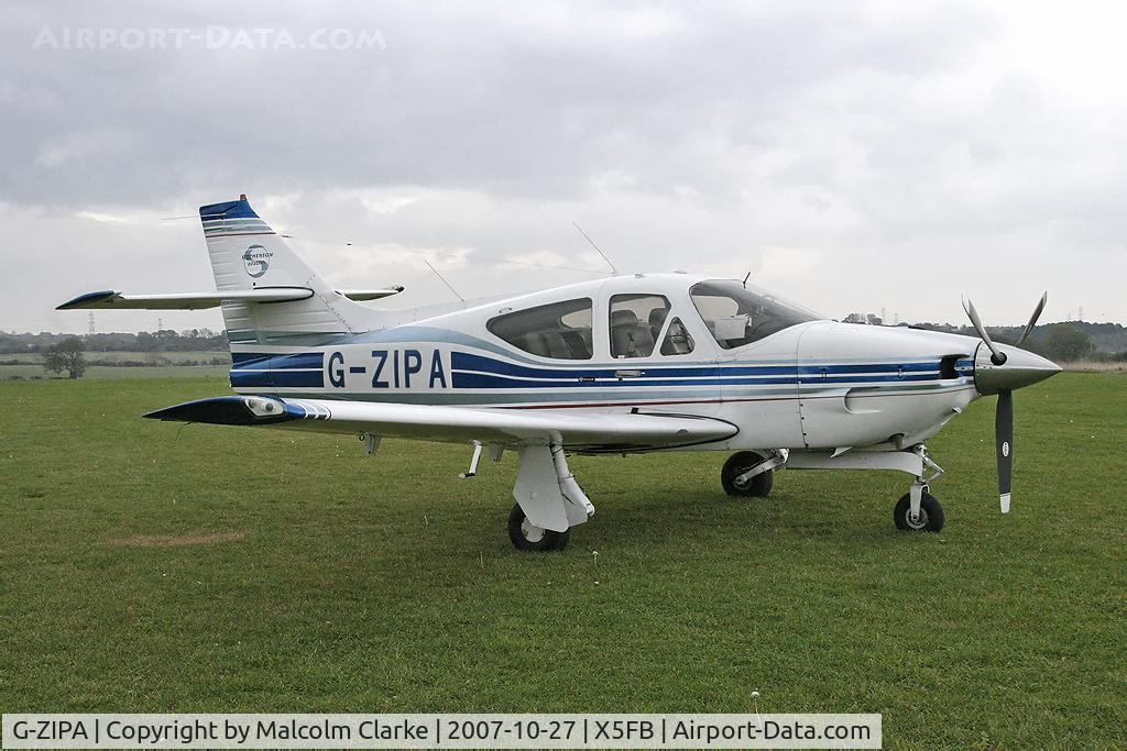 G-ZIPA, 1979 Rockwell Commander 114A C/N 14505, Rockwell Commander 114A at Fishburn Airfield, UK in 2007.