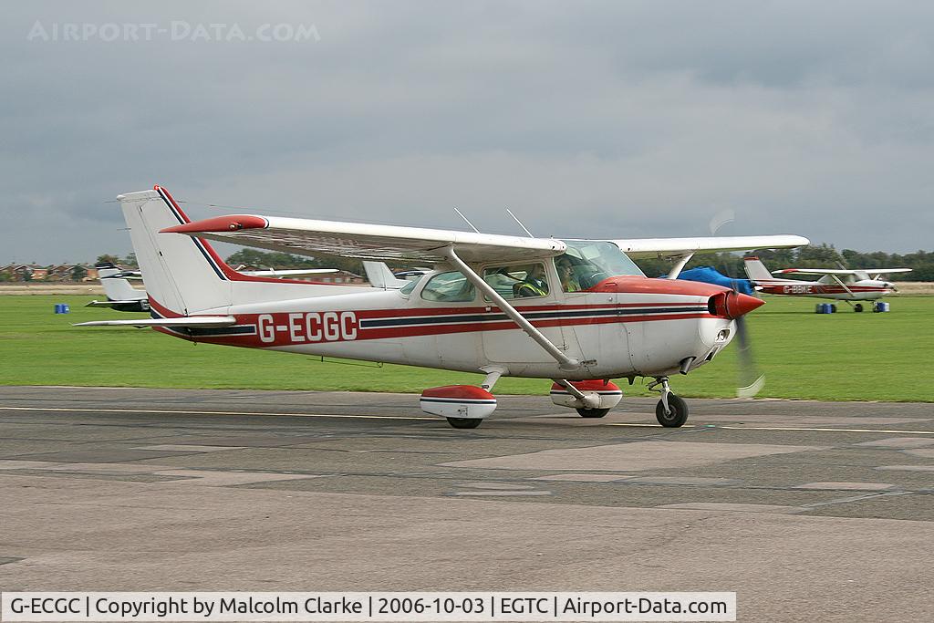 G-ECGC, 1979 Reims F172N Skyhawk C/N 1850, Reims F172N at Cranfield Airport, UK in 2006.