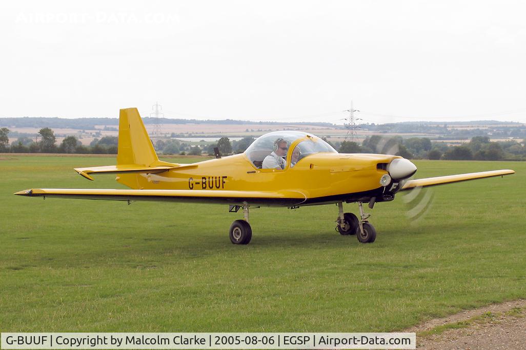 G-BUUF, 1993 Slingsby T-67M Firefly Mk2 C/N 2116, Slingsby T-67M Firefly Mk2 at Peterborough/Sibson Airfield in 2005.