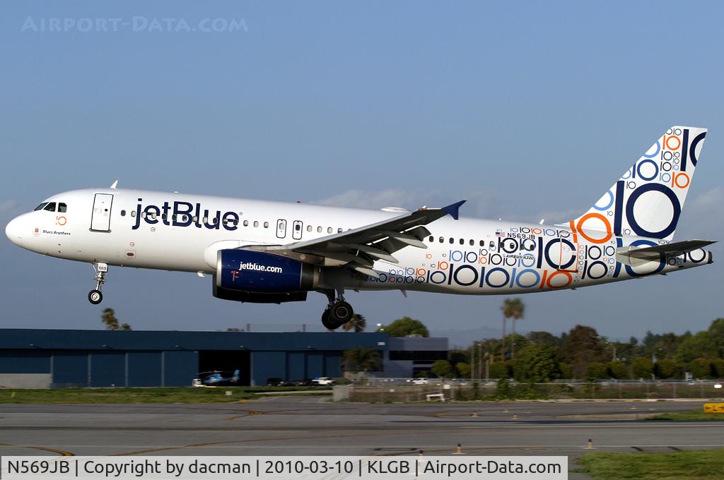 N569JB, 2003 Airbus A320-232 C/N 2075, 