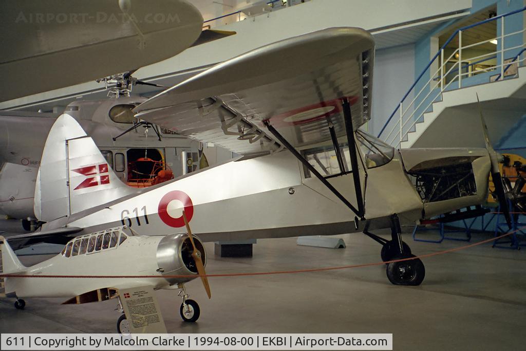 611, 1946 SAI KZ III C/N 50, SAI KZ-3 at the Mobillium Museum, Billund, Denmark in 1994.
