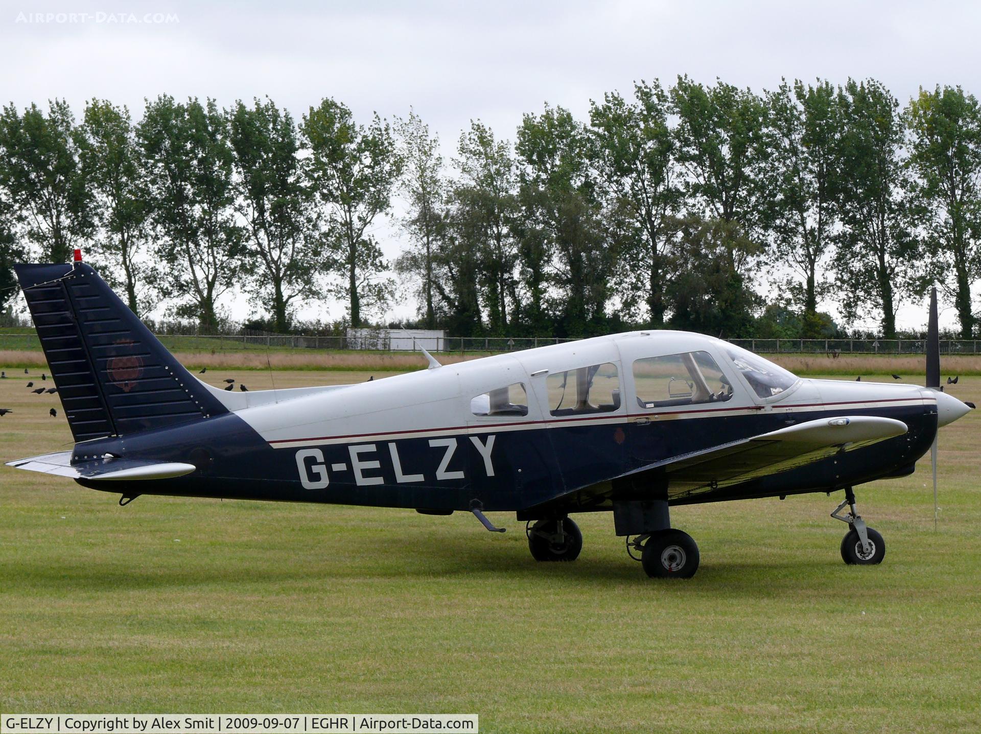 G-ELZY, 1986 Piper PA-28-161 Cherokee Warrior II C/N 28-8616027, Piper Pa28-161 Cherokee Warrior II G-ELZY Goodwood Flying Club
