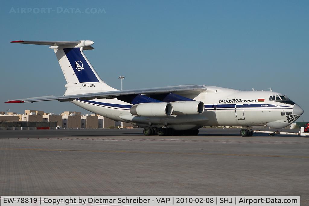 EW-78819, 1989 Ilyushin Il-76TD C/N 0093495883, Trans Avia Export Iljuschin 76
