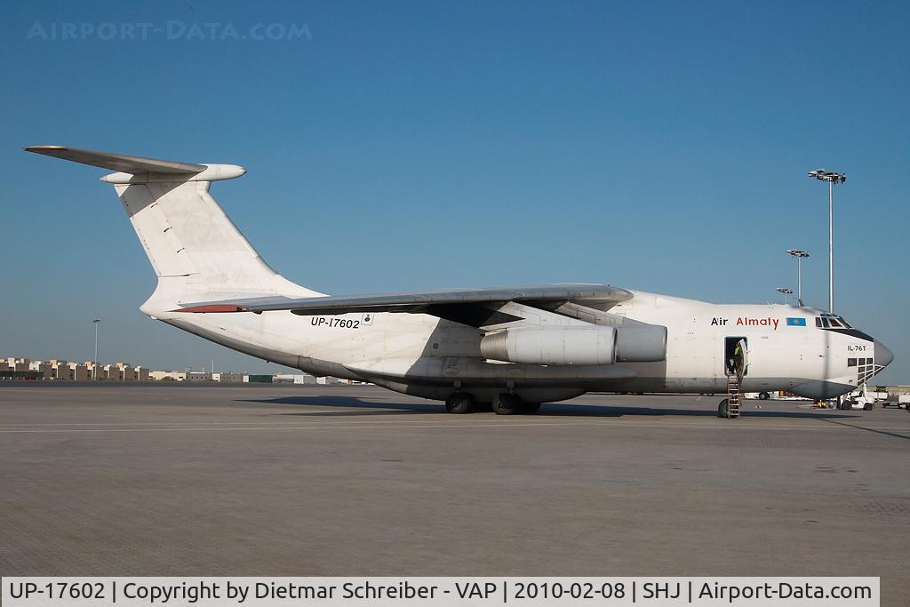 UP-17602, Ilyushin Il-76TD C/N 0003427796, Air Almaty Iljuschin 76