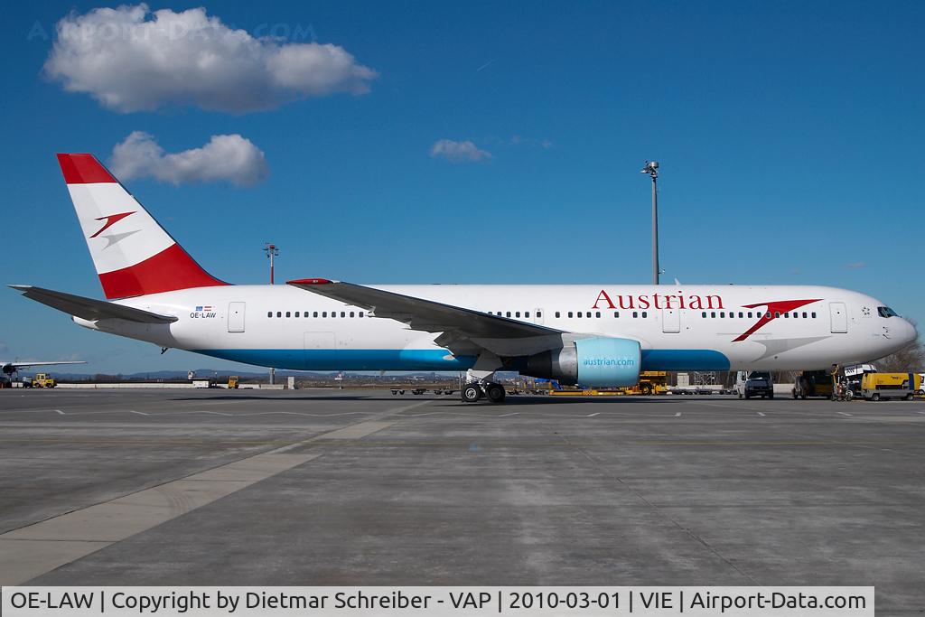 OE-LAW, 1992 Boeing 767-3Z9/ER C/N 26417, Austrian Airlines Boeing 767-300