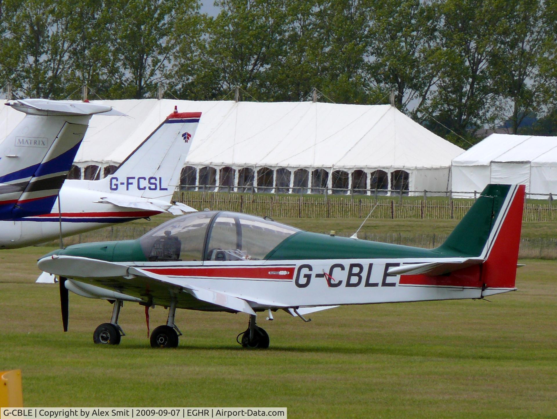 G-CBLE, 2002 Robin R-2120U Alpha C/N 364, Robin R2102U Alpha G-CBLE Cardiff Academy of Aviation