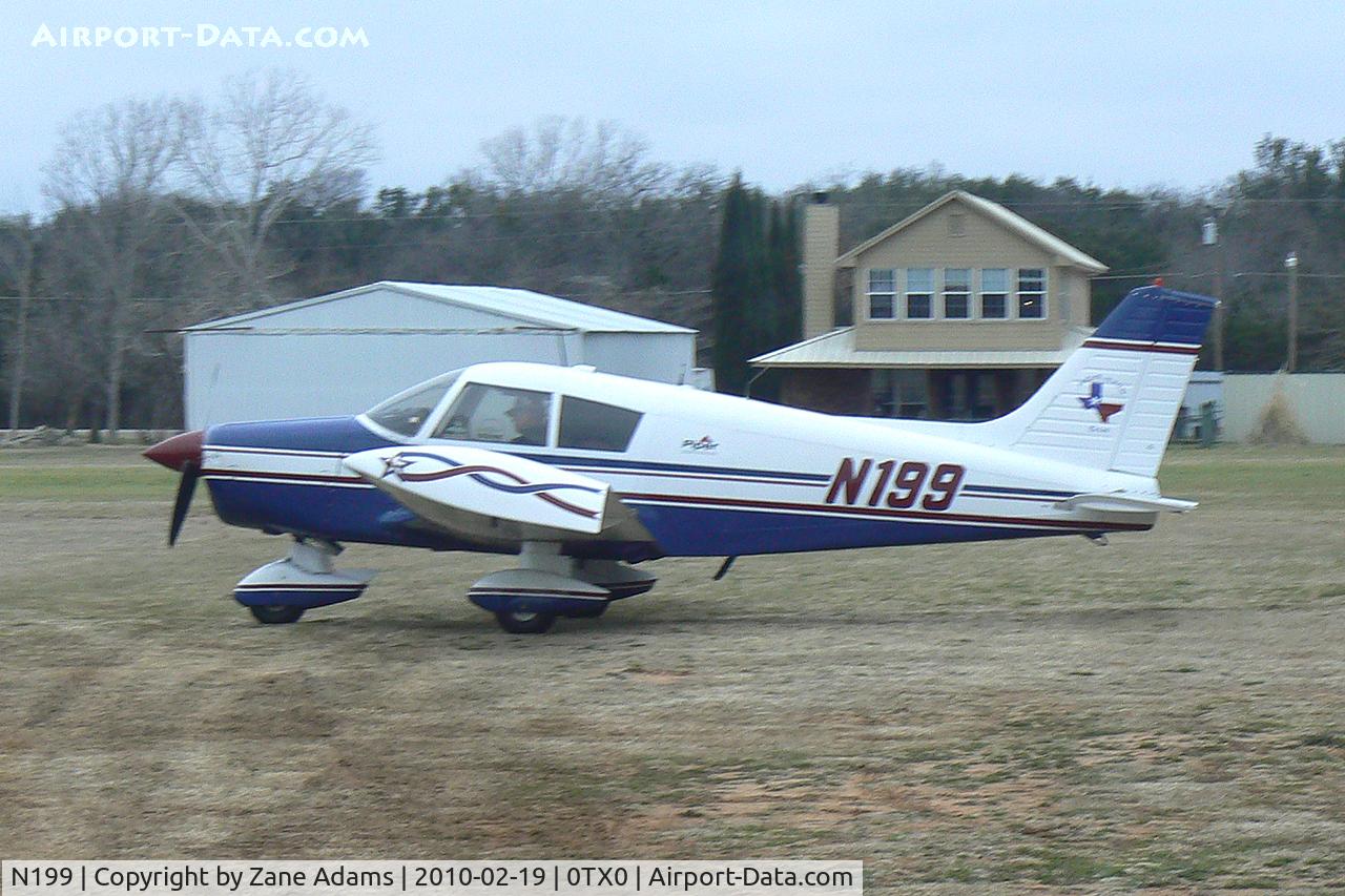 N199, 1964 Piper PA-28-140 Cherokee C/N 28-20568, At Nassau Bay Airpark - Granbury, TX