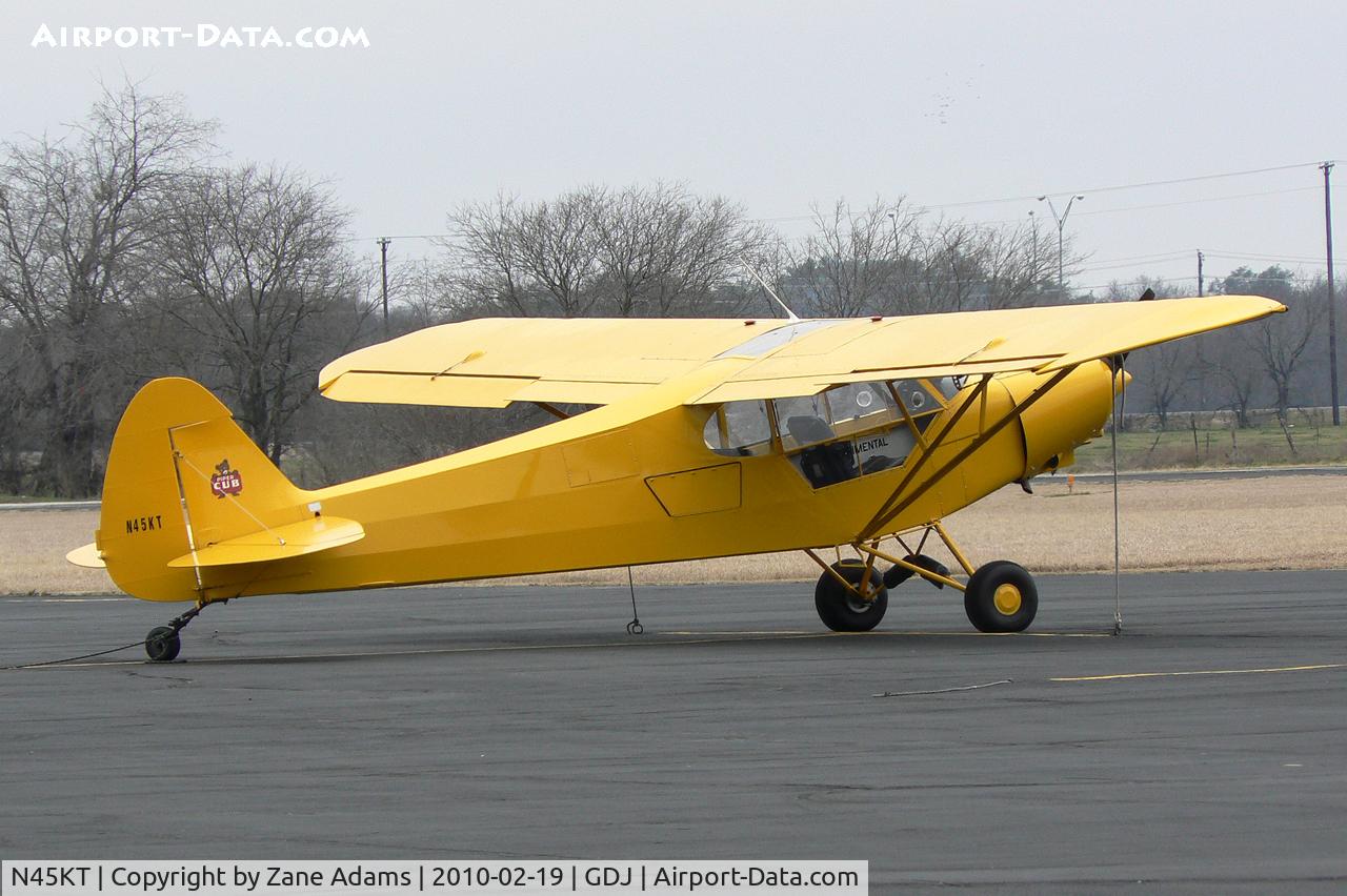 N45KT, 1990 Piper Cub HAC-1 C/N 00001, At Granbury Municipal