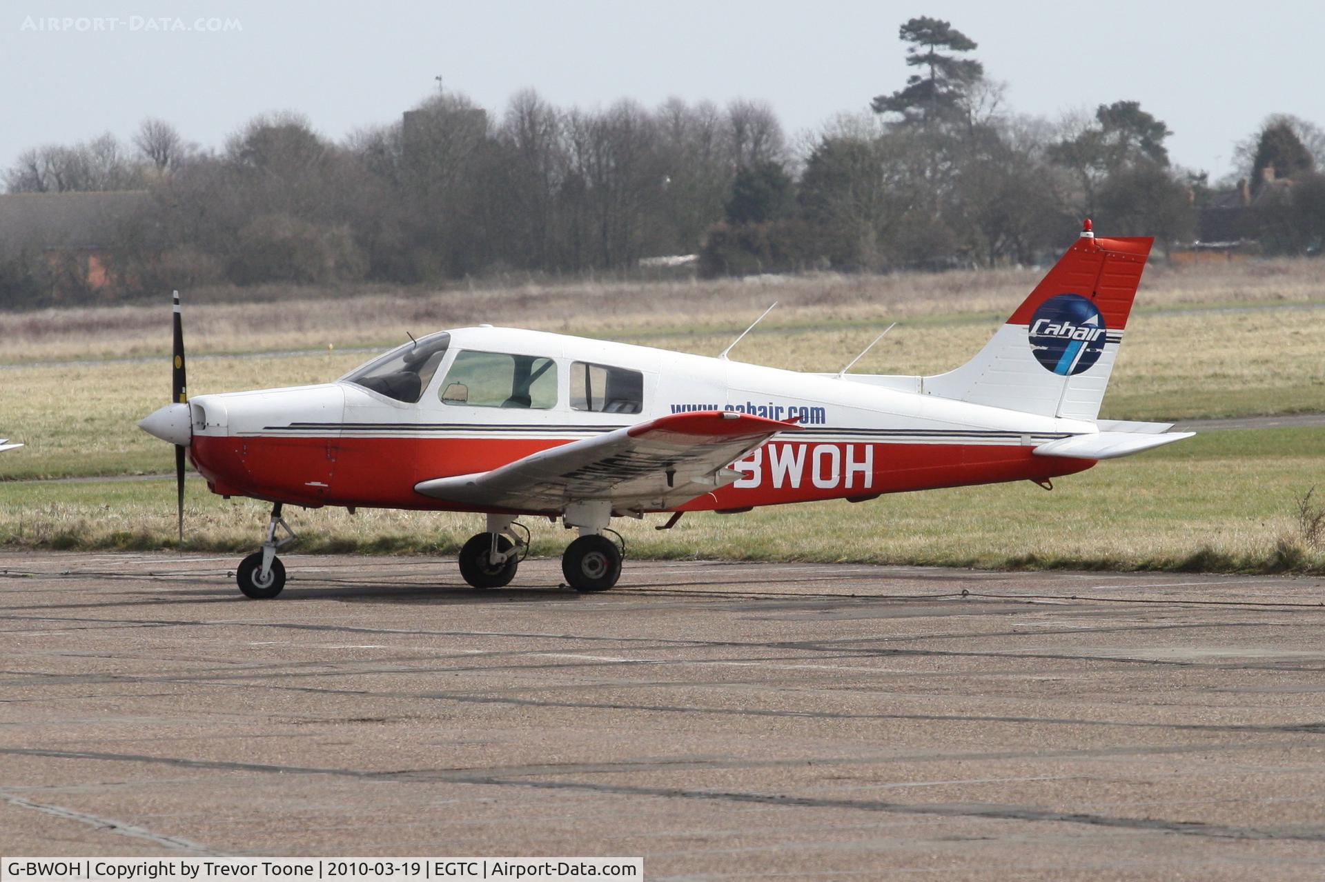 G-BWOH, 1988 Piper PA-28-161 Cadet C/N 2841061, PA-28-161, c/n: 2841061