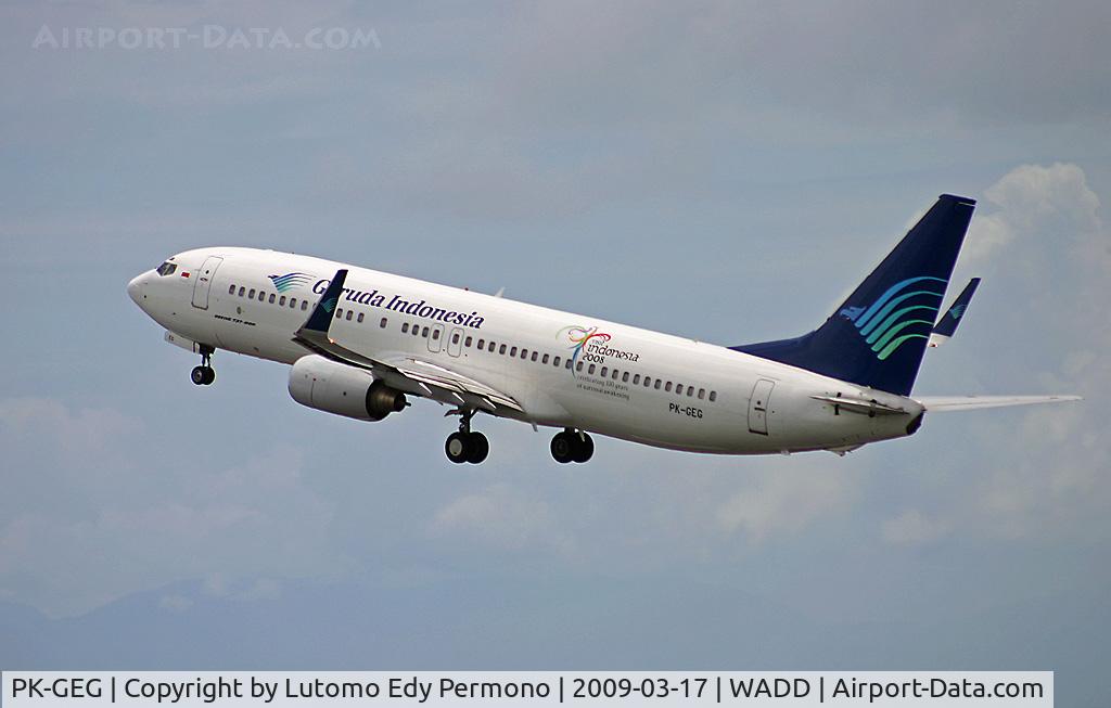 PK-GEG, 2002 Boeing 737-83N C/N 30033, Garuda Indonesia