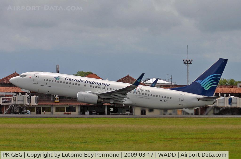 PK-GEG, 2002 Boeing 737-83N C/N 30033, Garuda Indonesia