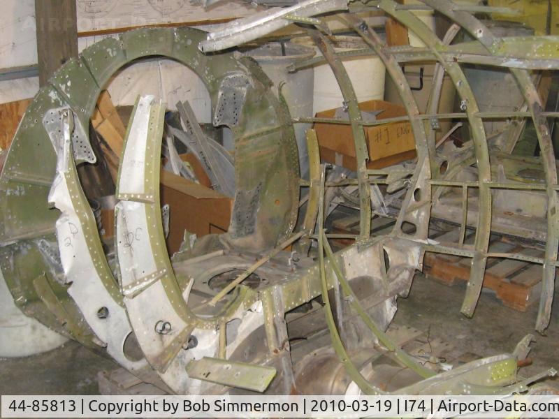 44-85813, 1944 Boeing B-17G Flying Fortress C/N 8722, A piece of the original airframe