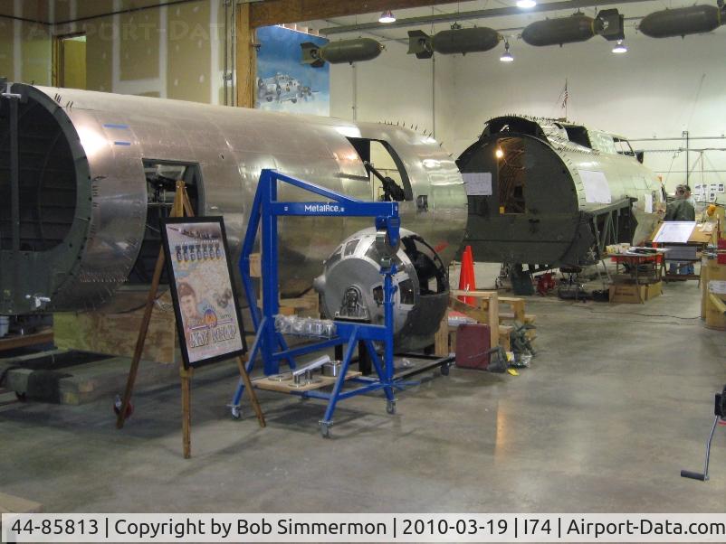44-85813, 1944 Boeing B-17G Flying Fortress C/N 8722, Fuselage progress