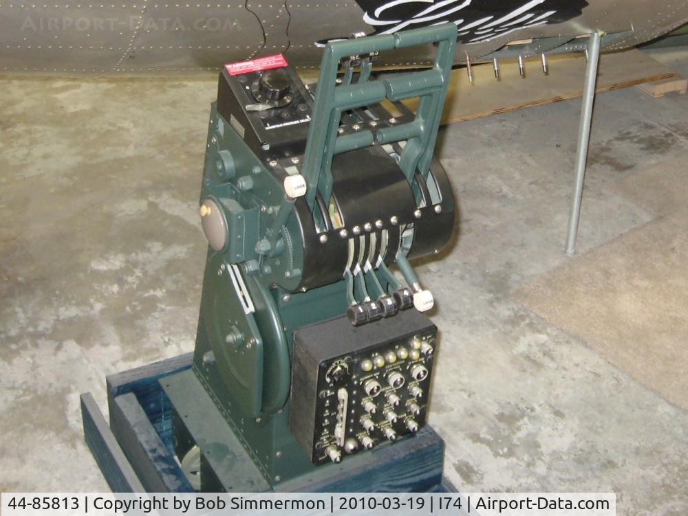 44-85813, 1944 Boeing B-17G Flying Fortress C/N 8722, Fully restored engine control console