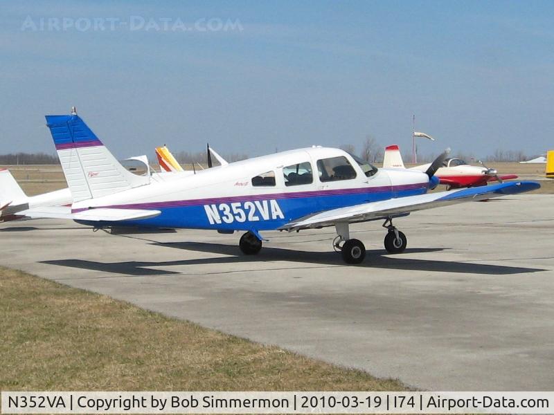 N352VA, 1976 Piper PA-28-181 Archer II C/N 28-7690224, On the ramp at Urbana, Ohio