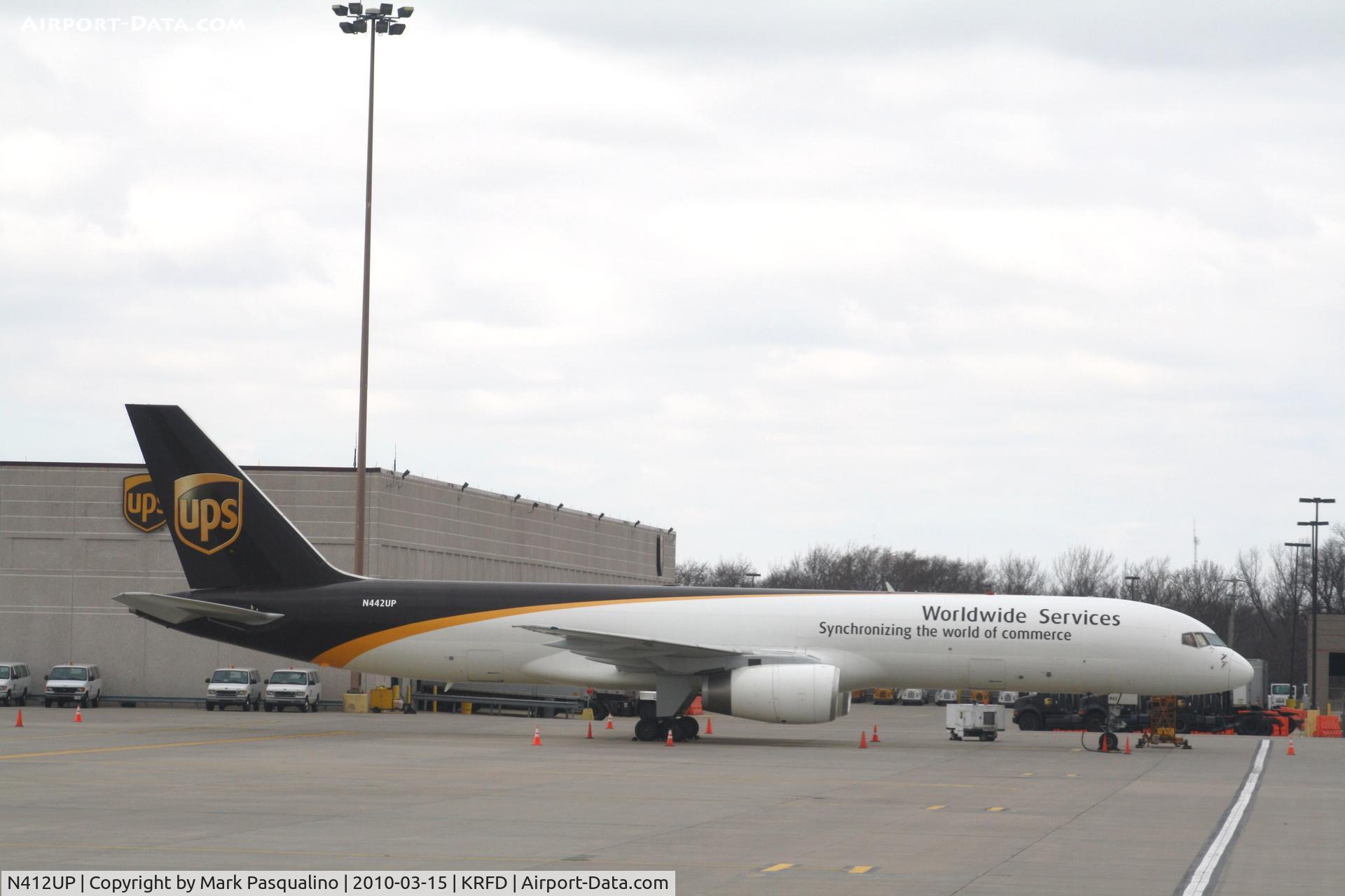 N412UP, 1988 Boeing 757-24APF C/N 23852, Boeing 757-200F