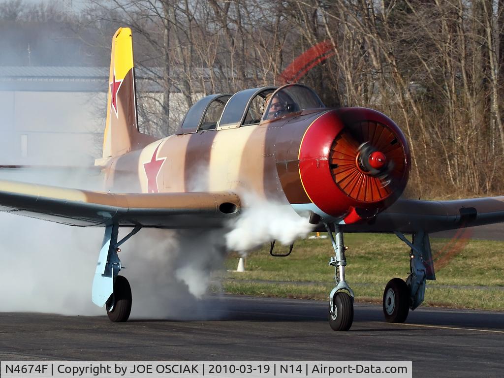 N4674F, 1972 Nanchang CJ-6A C/N 2851247, At the Flying W