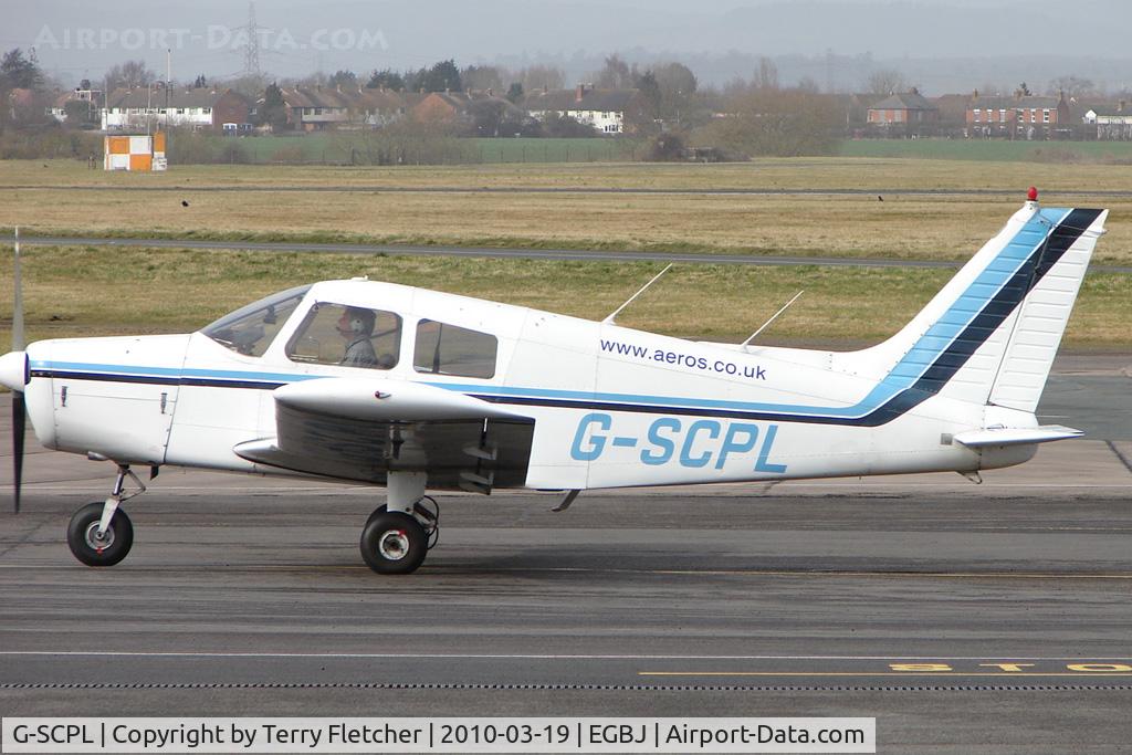 G-SCPL, 1977 Piper PA-28-140 Cherokee Cruiser C/N 28-7725160, 1977 Piper PIPER PA-28-140 at Gloucestershire (Staverton) Airport