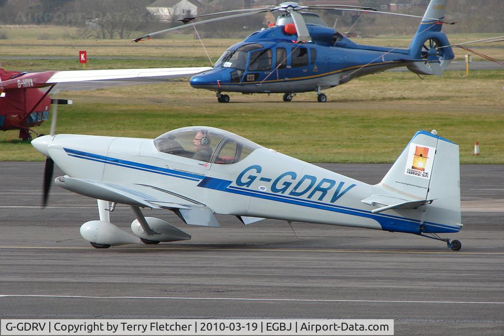 G-GDRV, 1993 Vans RV-6 C/N 21367, 1993 Piper D VANS RV-6 at Gloucestershire (Staverton) Airport