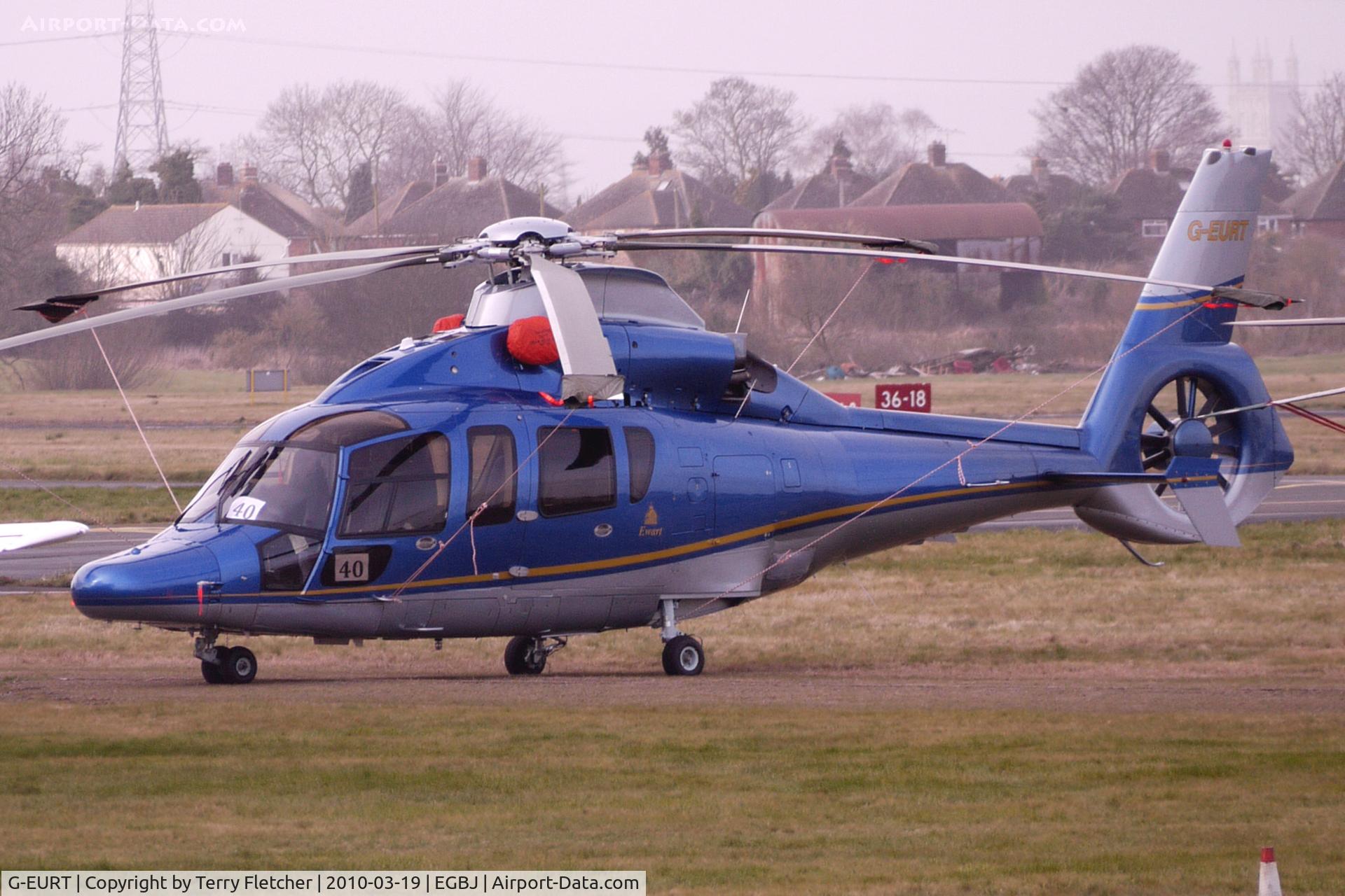 G-EURT, 2007 Eurocopter EC-155B-1 C/N 6764, 2007 Eurocopter EC155 B1 at Gloucestershire (Staverton) Airport