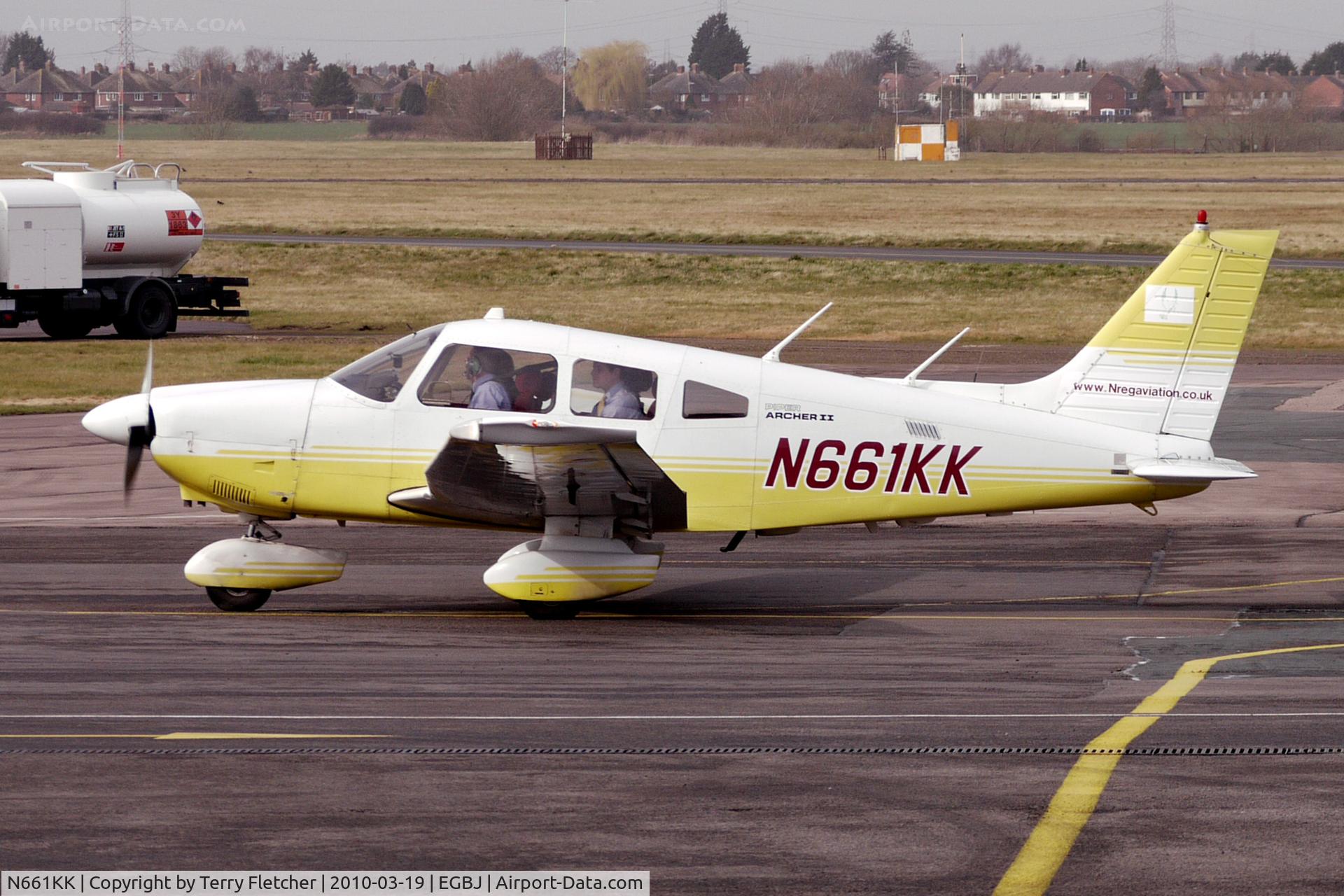 N661KK, 1987 Piper PA-28-181 Archer II C/N 2890028, 1987 Piper PA-28-181 at Gloucestershire (Staverton) Airport