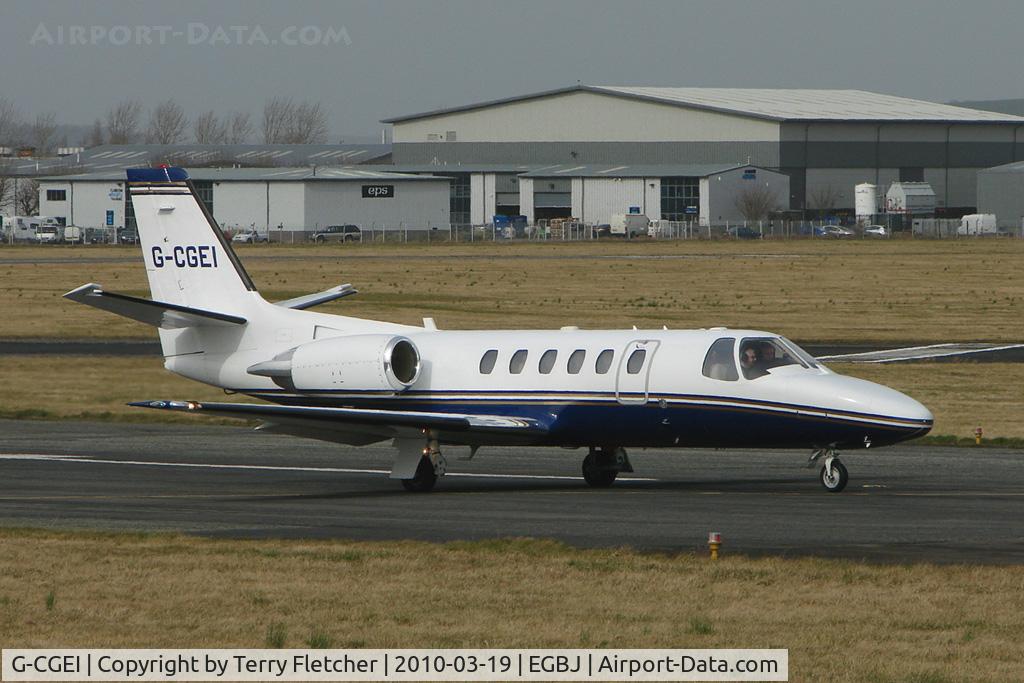 G-CGEI, 2000 Cessna 550 Citation Bravo C/N 550-0951, Cessna 550 at Gloucestershire (Staverton) Airport