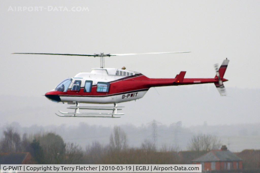 G-PWIT, 1978 Bell 206L-1 LongRanger II C/N 45193, 1978 Bell Helicopter Textron BELL 206L-1 at Gloucestershire (Staverton) Airport