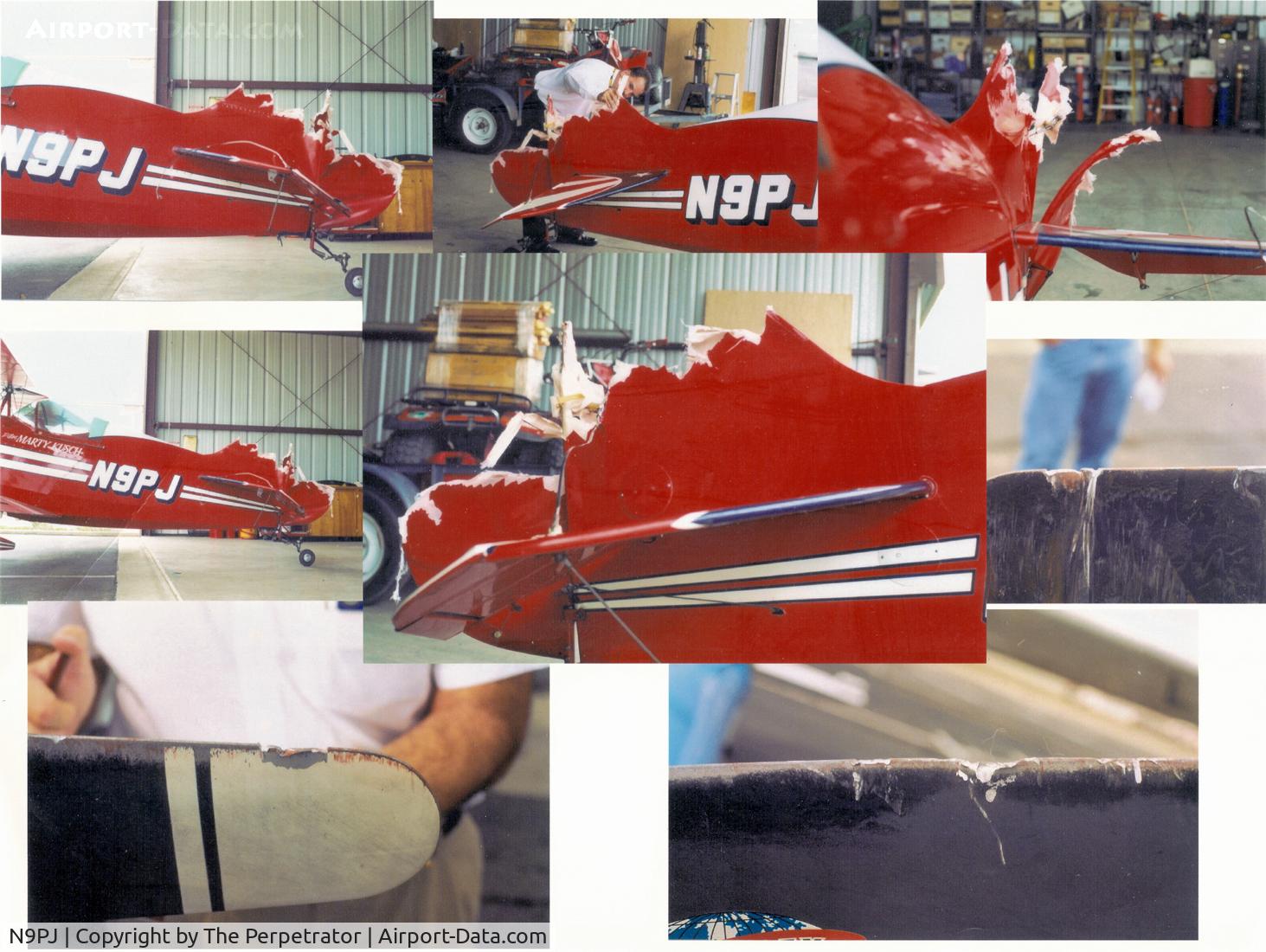 N9PJ, 1976 Aerotek Pitts S-1S Special C/N 1-0037, Formation Faux pax