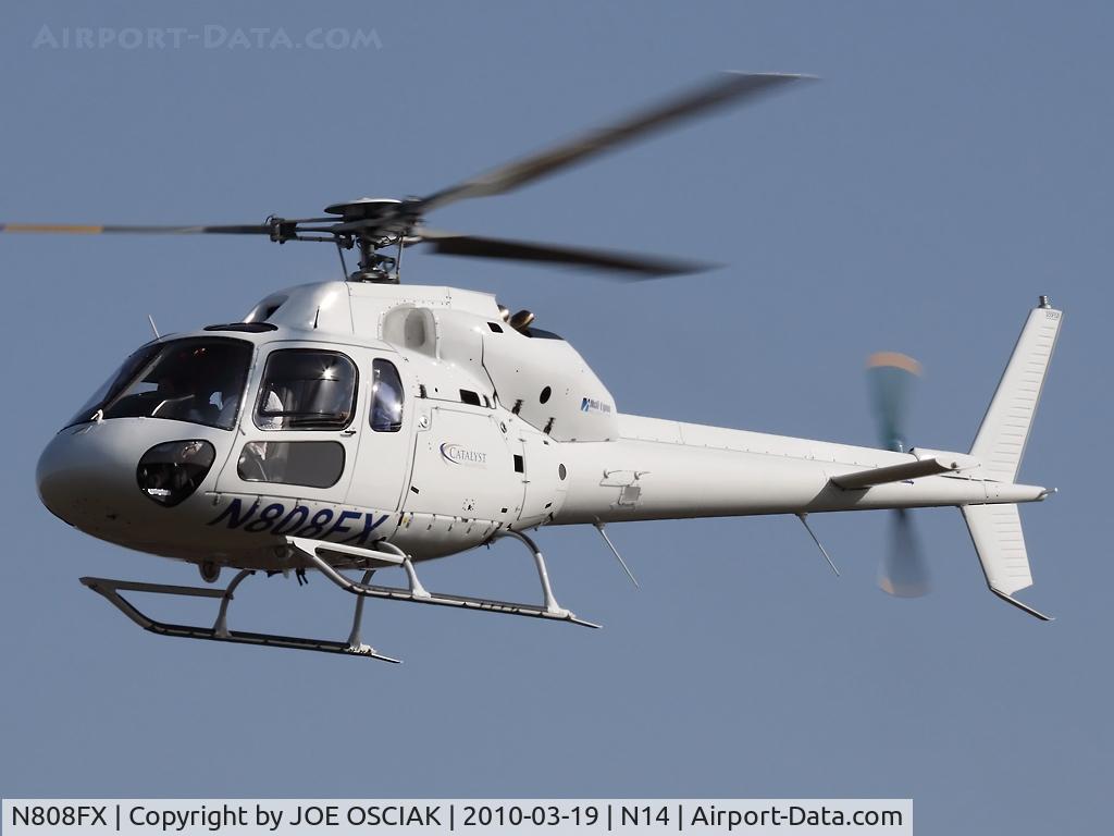 N808FX, 1990 Aerospatiale AS-355F-2 Ecureuil 2 C/N 5438, Leaving the Flying W