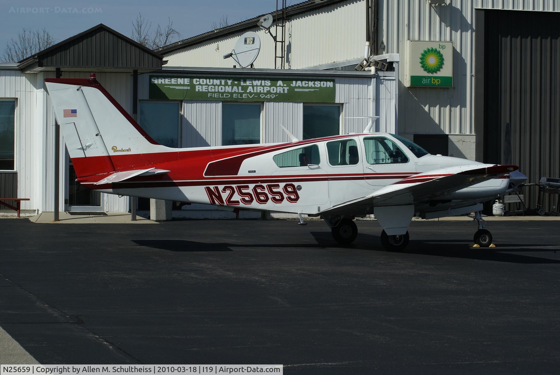 N25659, 1973 Beech 95-B55 (T42A) Baron C/N TC-1596, Beech 95-B55