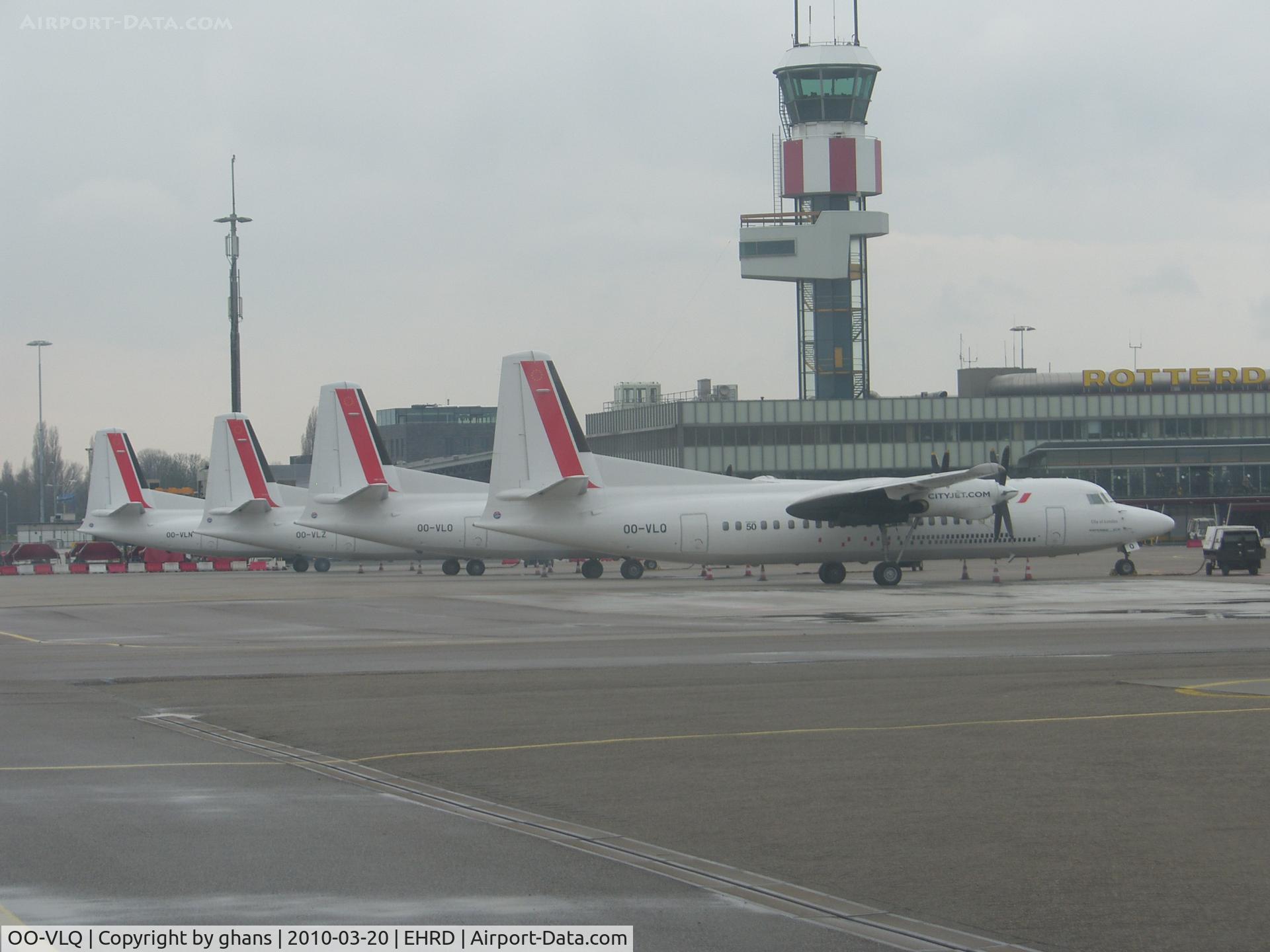 OO-VLQ, 1989 Fokker 50 C/N 20159, 4x Fokker 50 Cityjet OO-VLQ/VLO/VLZ/VLN