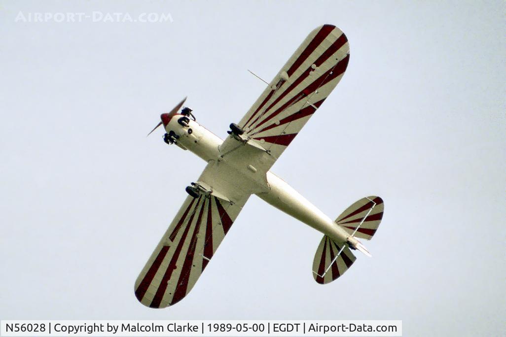 N56028, 1942 Ryan Aeronautical ST3KR C/N 2014, Ryan ST3KR Recruit at Wroughton, the Science Museum's 