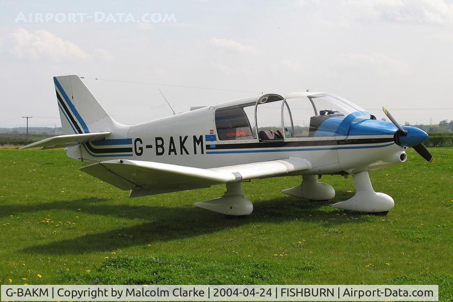 G-BAKM, 1972 Robin DR-400-140 Major C/N 755, Robin DR-400-140 Major at Fishburn Airfield, UK in 2004.