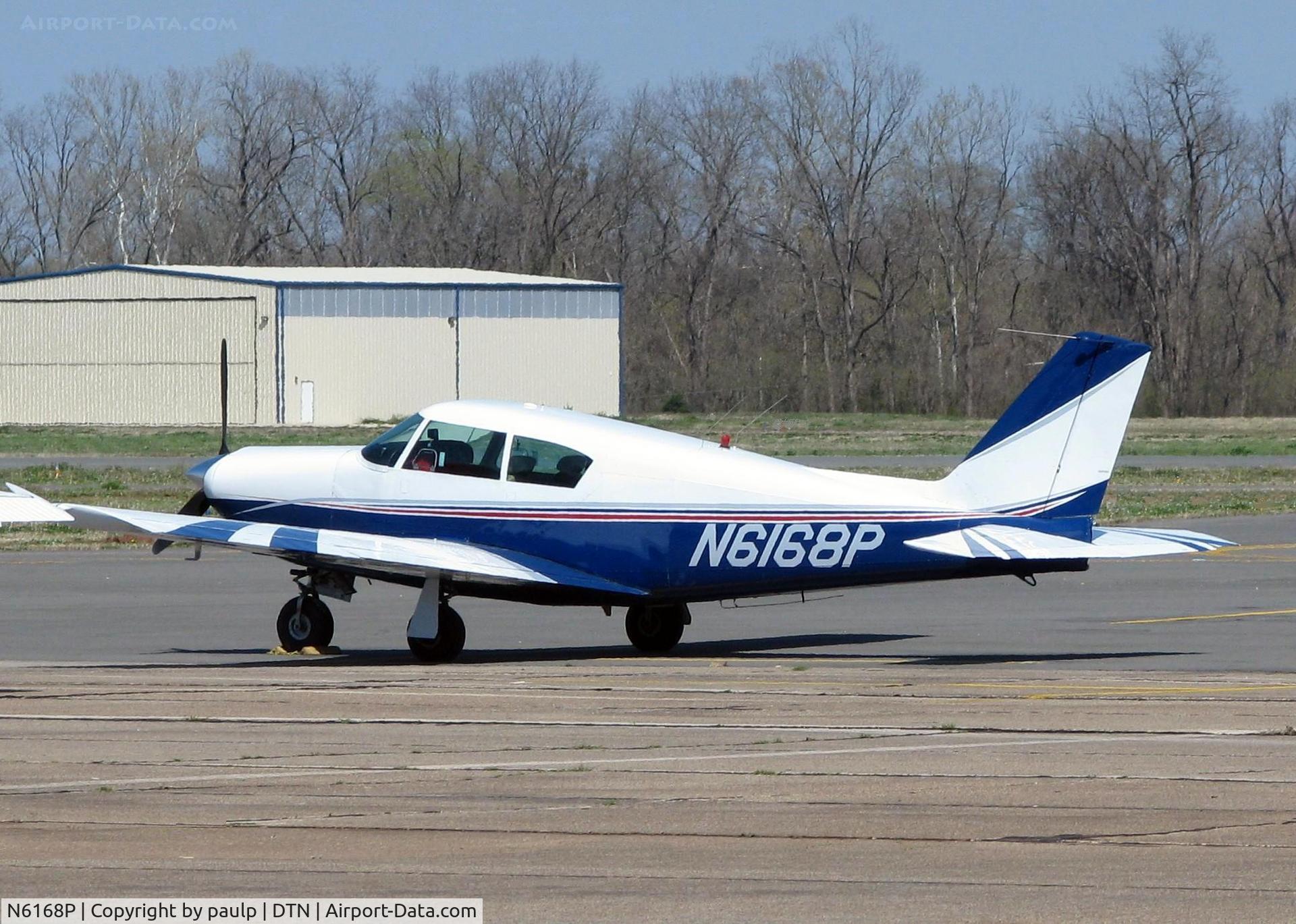 N6168P, 1959 Piper PA-24-250 Comanche C/N 24-1269, At Shreveport's Downtown Airport.